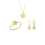 14 Ayar Kar Tanesi Mini Set