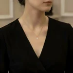 14 Ayar Altın Kutup Yıldızı Kolye - Görsel 2