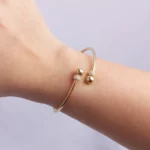 14 Ayar Altın Toplu Kelepçe Bilezik